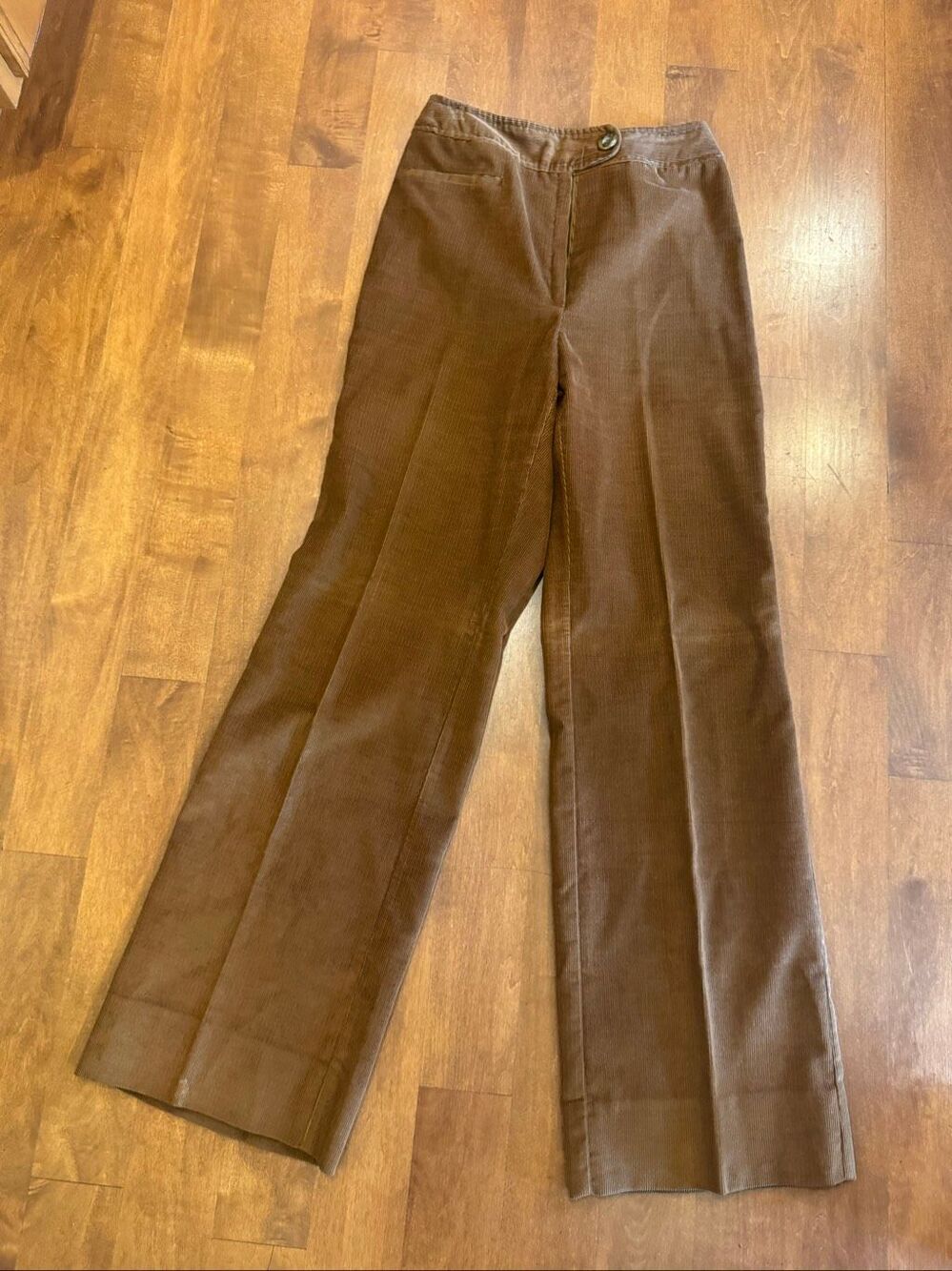 Vintage 70s Gordon of Philadelphia Brown Corduroy Pants Women’s 12 Flare
